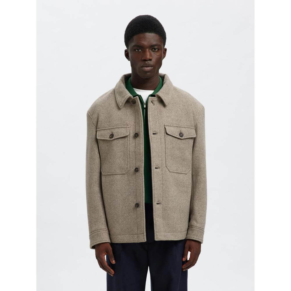 Selected Homme Mitch Lano Men's Shacket